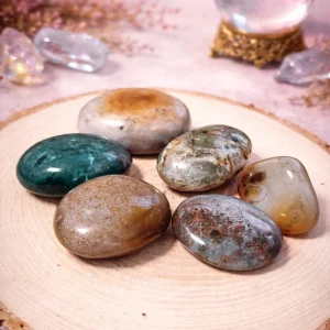 Ágata Océano — Piedra rodada