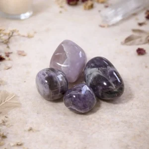 Amatista — Piedra rodada