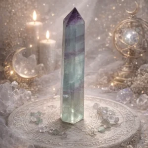 Obelisco de Fluorita Arcoíris