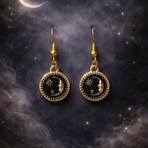 Pendientes Luna Mística – El Rincón de Enora