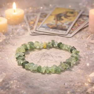 Pulsera de Prehnita – Calma y Sanación Interior