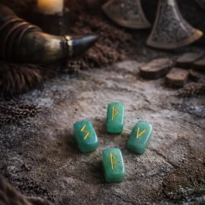 Runas de Aventurina Verde – Fortuna y Crecimiento