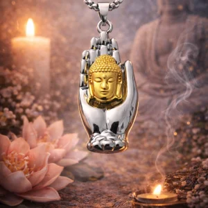 Colgante protección de Buda