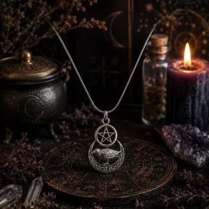 Colgante "Cuervo de la Luna"