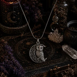 Colgante "Búho de la Luna"