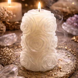 Vela Mística "Rosas de Luz"
