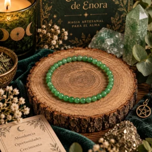 Pulsera de Aventurina Verde 4mm