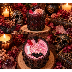 Mini Vela «Noche de Murciélagos»