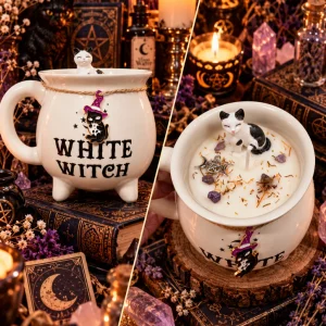 Vela decorativa «White Witch»