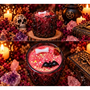 Mini Vela — Beso Vampírico